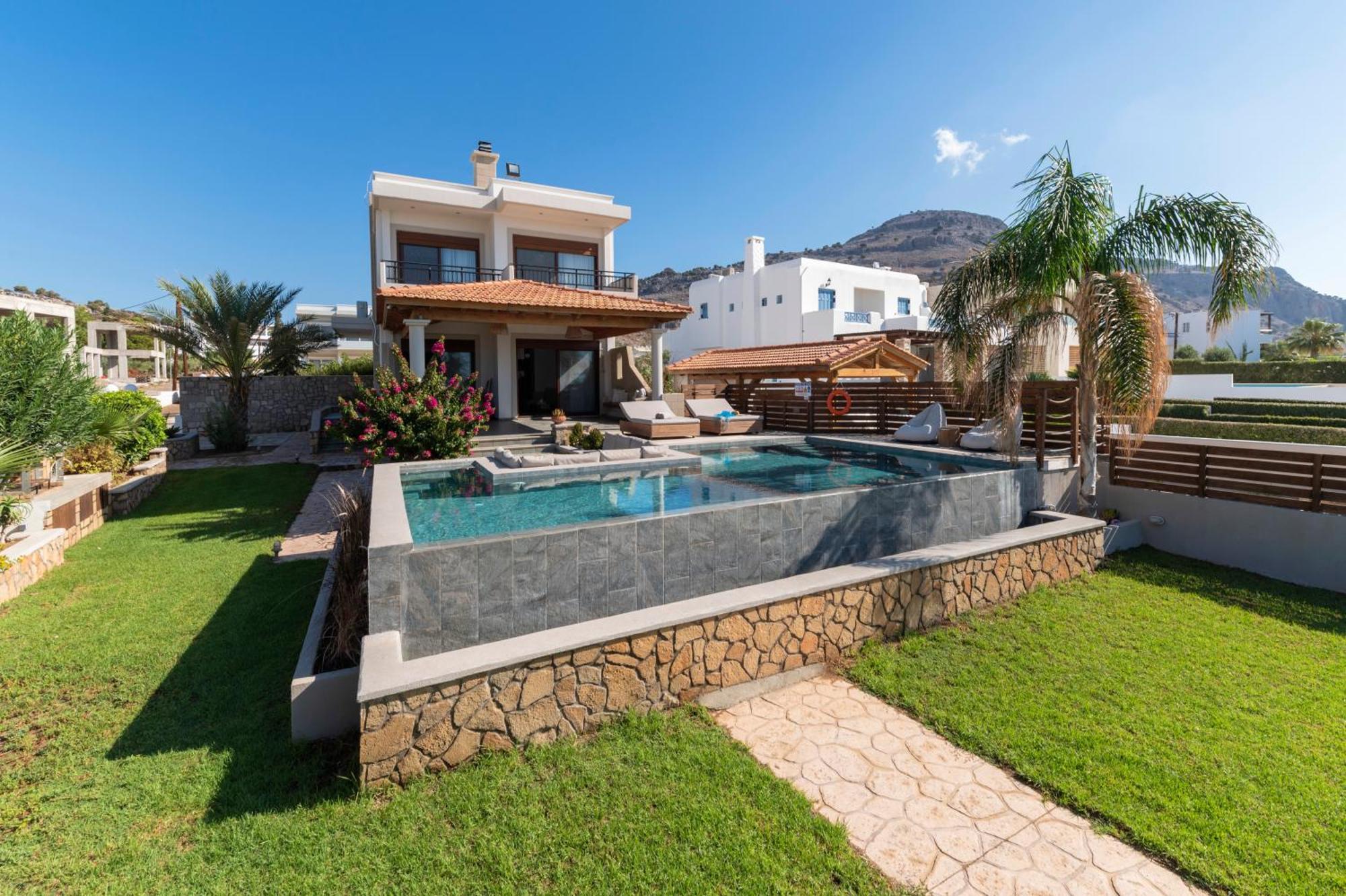 Villa Del Nonno Lardos Esterno foto